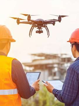 Consultants Flying Drones